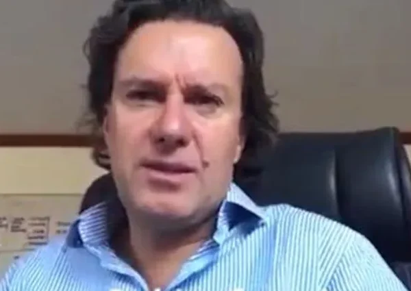 Rodrigo Germain, gerente general de DEXA Chile, en una entrevista